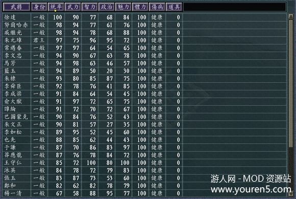 三国志11明末风云
